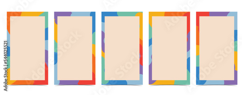 Retro 70s and 80s teenager background design in pop and groovy style