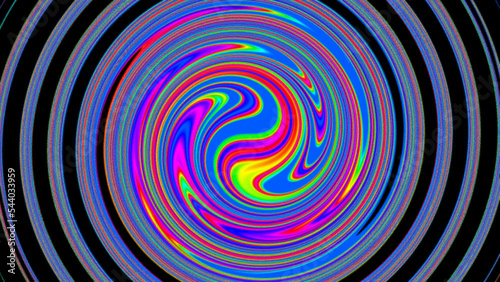 grunge distorted colorful swirl pattern sand art background