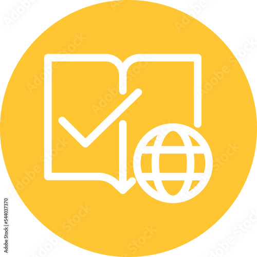 Approved document  Vector Icon which is suitable for commercial work and easily modify or edit it
