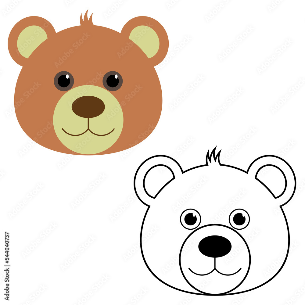 Fototapeta premium teddy bear cartoon