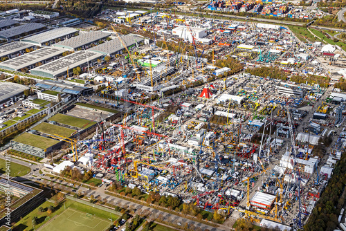 BAUMA 2022, größte Baumaschinenmesse der Welt auf dem Messegelände München