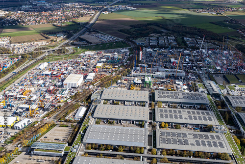 BAUMA 2022, größte Baumaschinenmesse der Welt auf dem Messegelände München