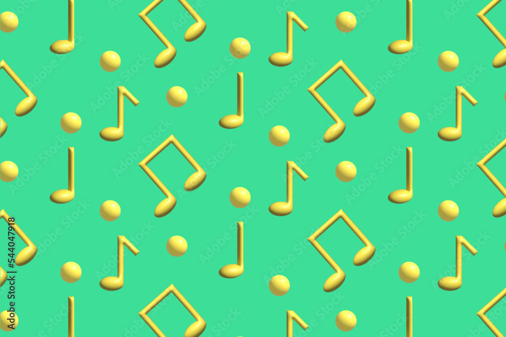 pattern yellow notes on a green background pattern yellow notes on a green background