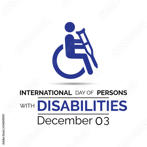 International day of Persons with disabilities on December 03