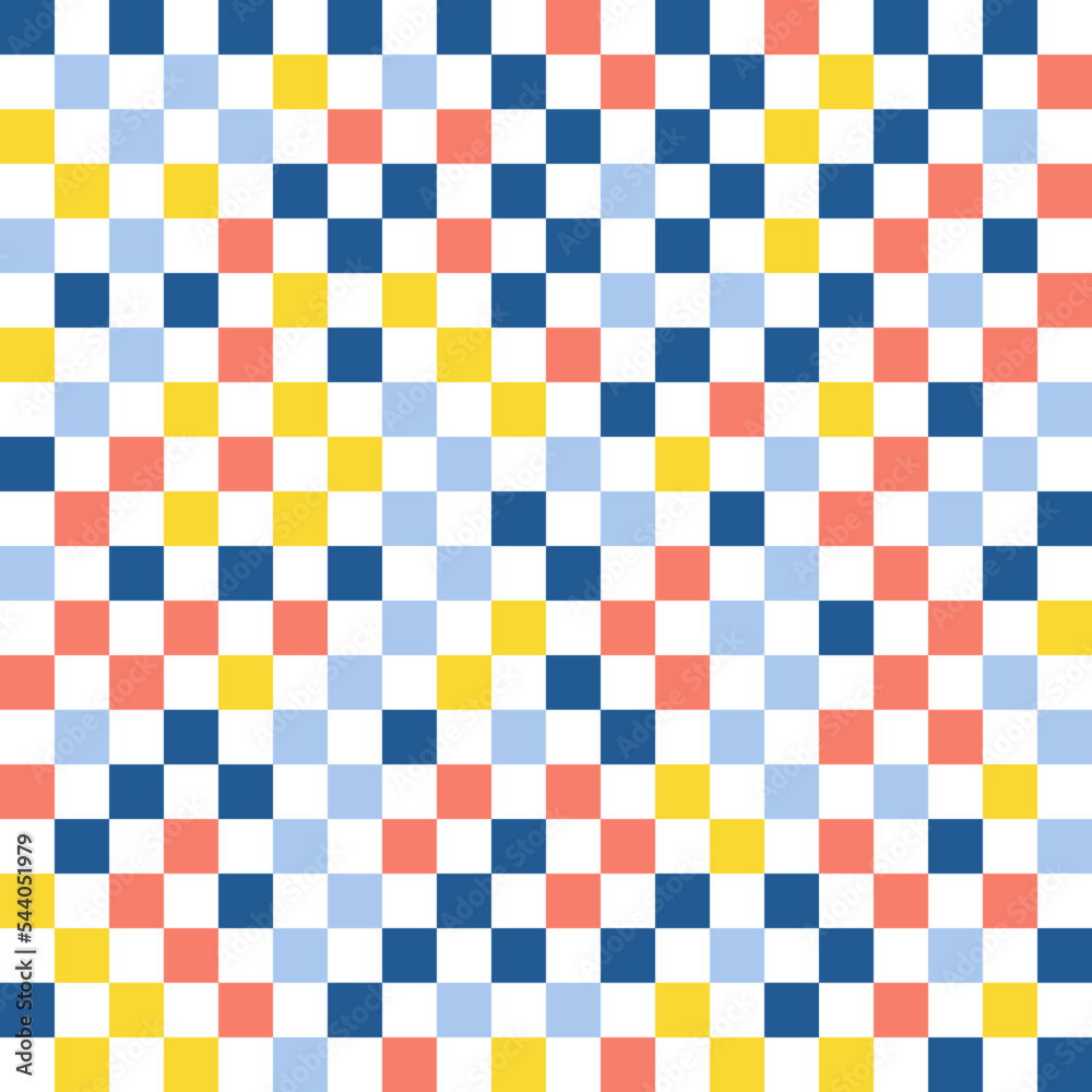 Random squares geometric asymmetrical seamless texture vector pattern. Squares structure tile design Random squares geometric asymmetrical seamless texture vector pattern. Squares structure tile design