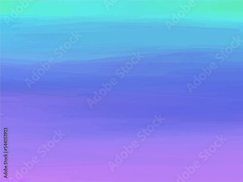 油絵タッチのグラデーションカラー背景素材、紫色から水色