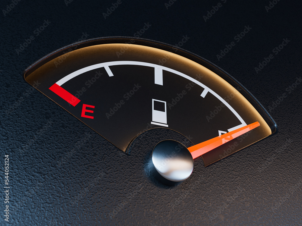 Naklejka premium Petrol Gage Full
