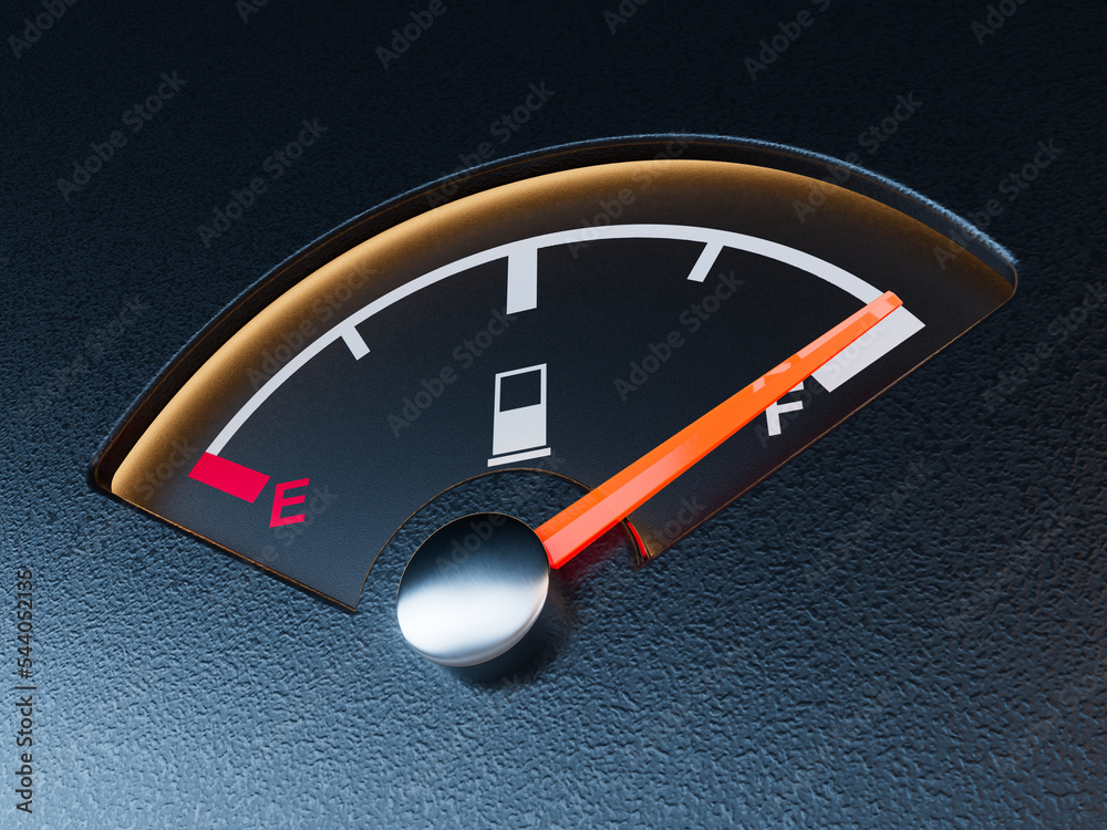 Naklejka premium Petrol Gage Full
