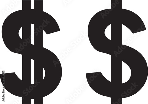 dollar symbol on rope