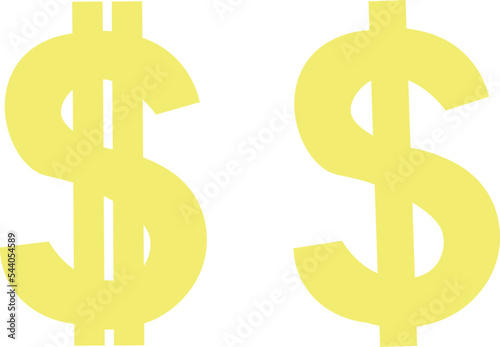 dollar sign icon