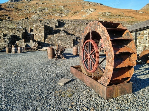 The copper mine at the food of the Old Man of Coniston photo