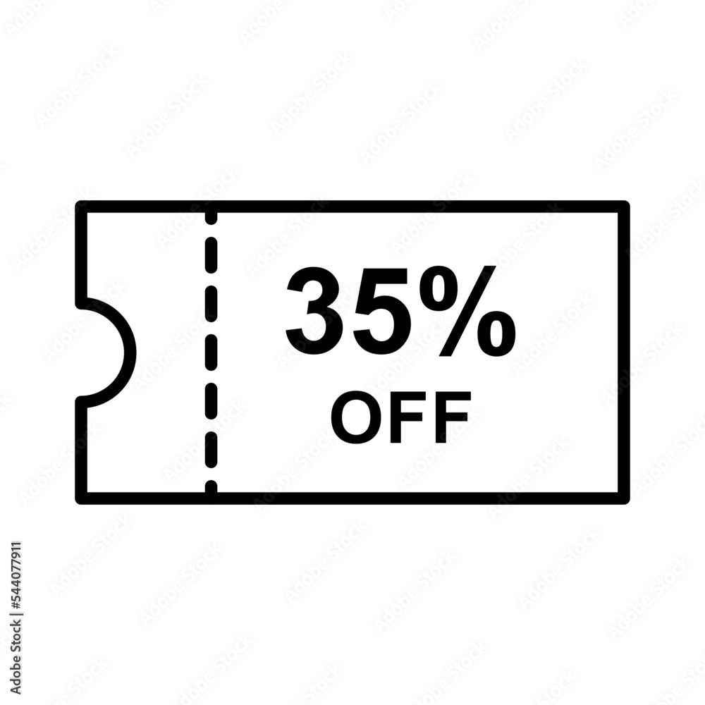 Discount offer icon vector design templates Discount offer icon vector design templates