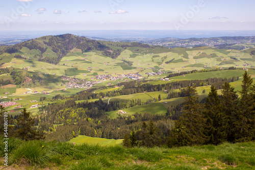 Landscape near Kronberg  Appenzell  Switzerland