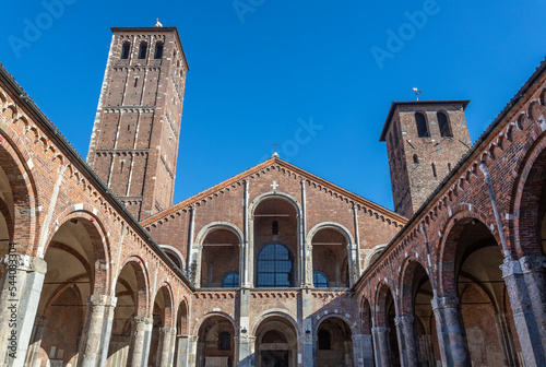 Basilica di Sant'Ambrogio, Milano, Italia,
