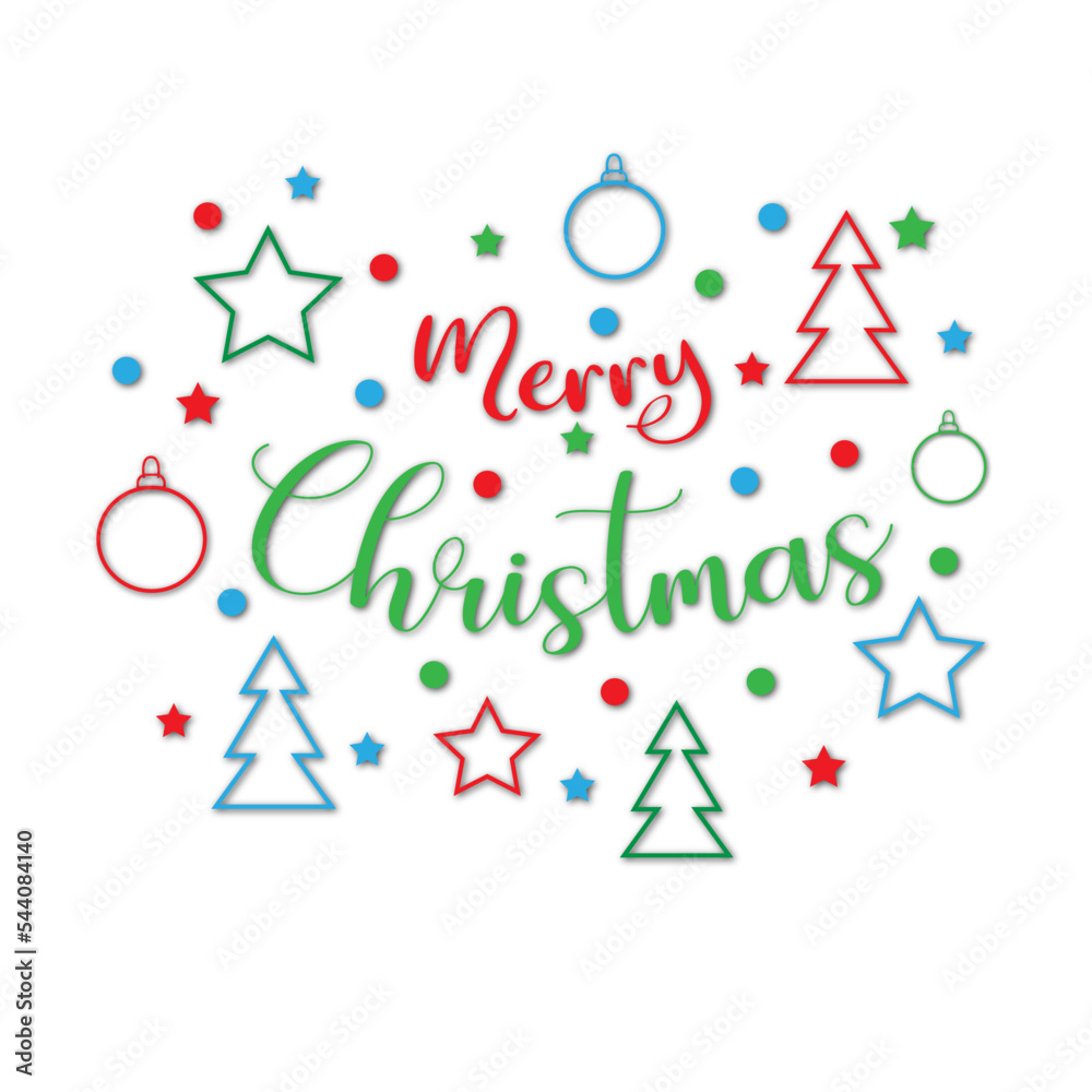 Merry Christmas card Merry Christmas card