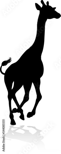 Giraffe Animal Silhouette