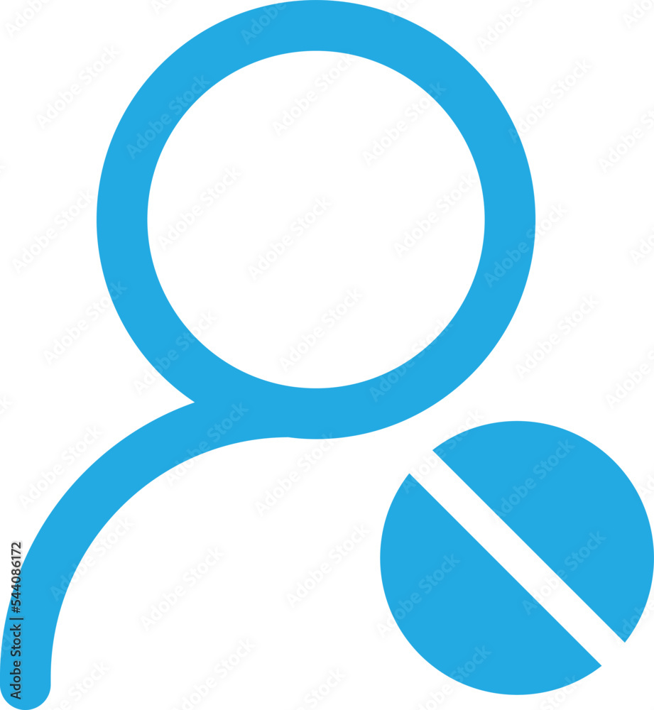 Block user Vector Icon which is suitable for commercial work and easily modify or edit it
Block user Vector Icon which is suitable for commercial work and easily modify or edit it