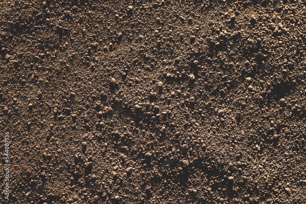 Fertile loam for planting, soil background. Fertile loam for planting, soil background.