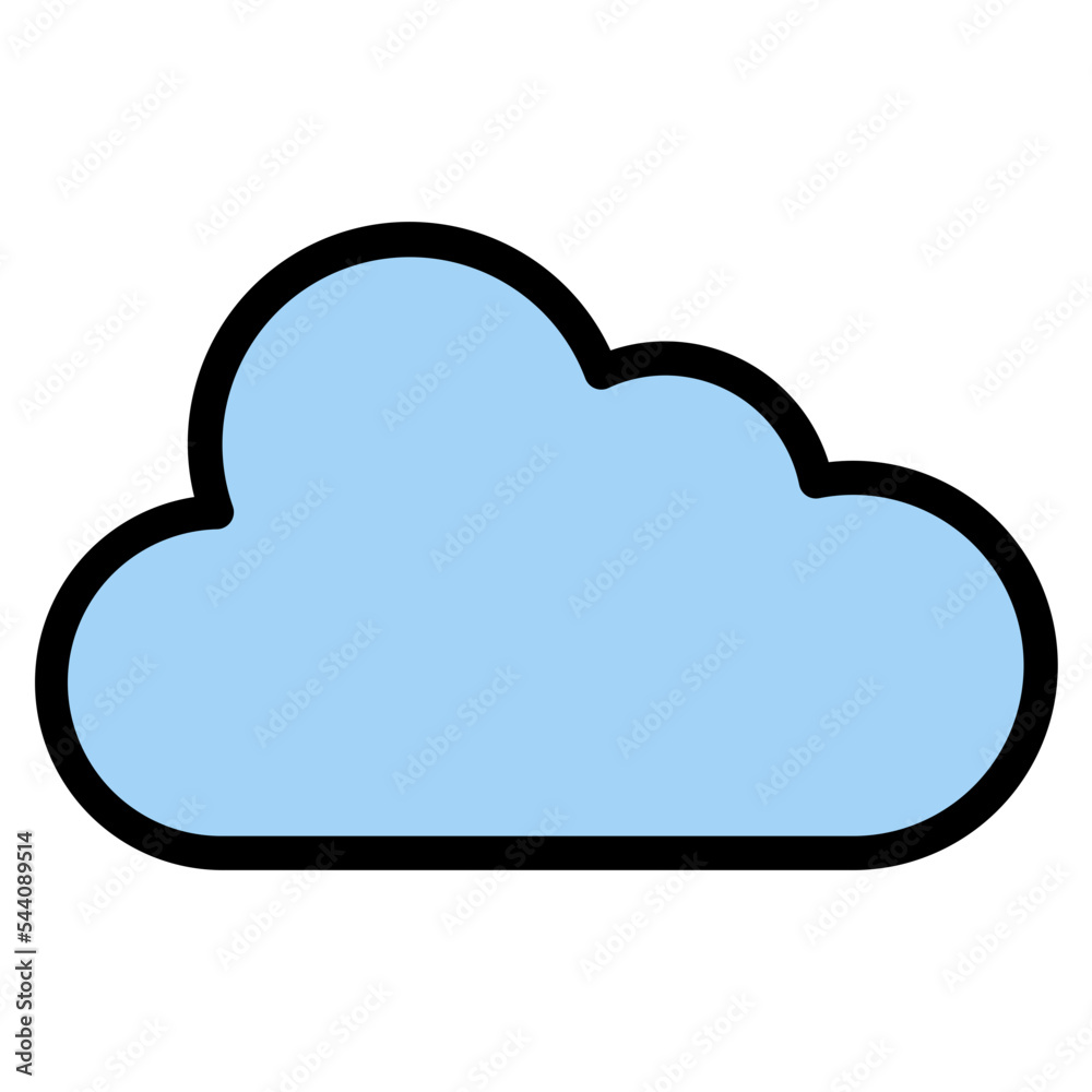 cloud weather forecast nature icon cloud weather forecast nature icon