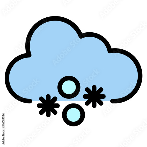 cloudy weather forecast nature icon
