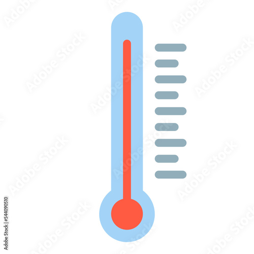 thermometer weather forecast nature icon