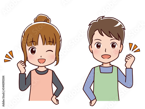 働く人々　職業のイラスト