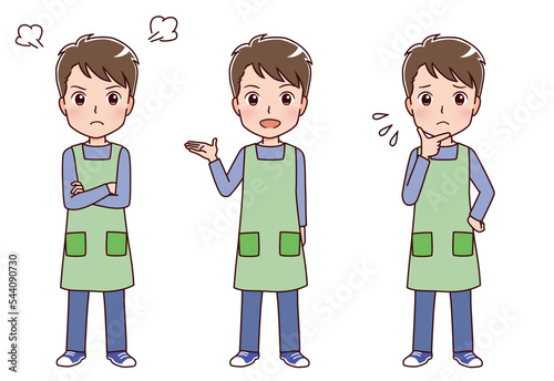 働く人々　職業のイラスト