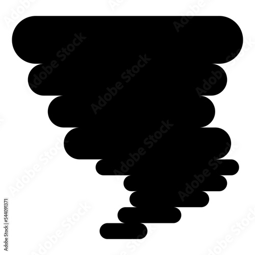 tornado weather forecast nature icon