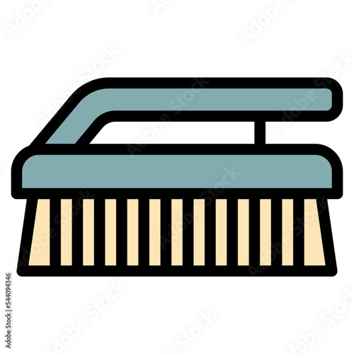 scrub laundry wash cloth cleaning icon