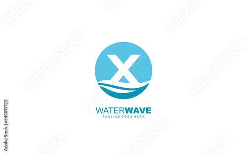 Free Download X logo trendy for company identity. letter template vector illustration for your brand. - GFXLoad