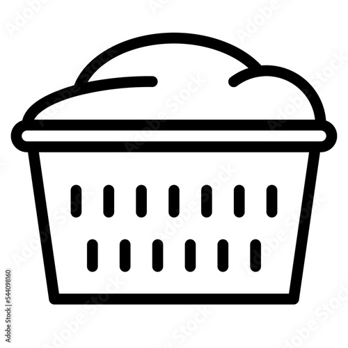 dirty laundry wash cloth cleaning icon