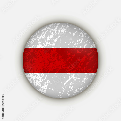 Country Belarus. Belarus flag. Vector illustration.