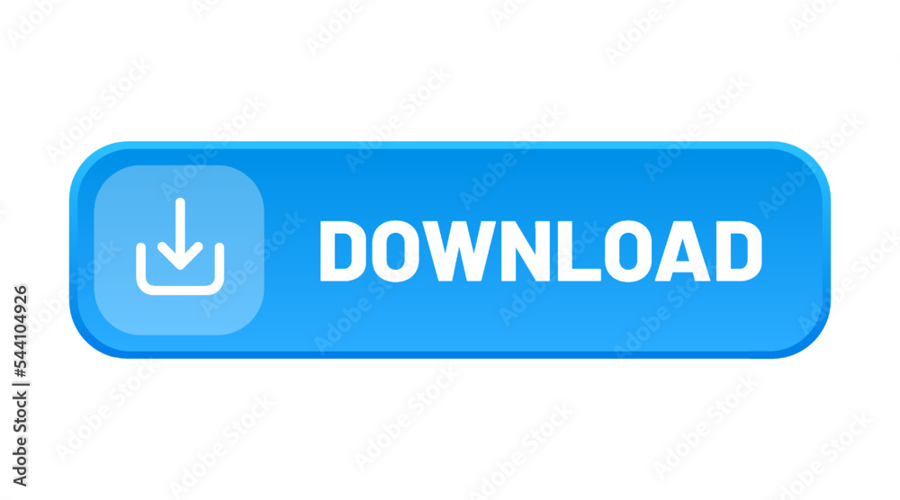 3D blue download button icon. Upload icon. Down arrow bottom side symbol. Click here button. Save cloud icon push button for UI UX, website, mobile application. 3D blue download button icon. Upload icon. Down arrow bottom side symbol. Click here button. Save cloud icon push button for UI UX, website, mobile application.