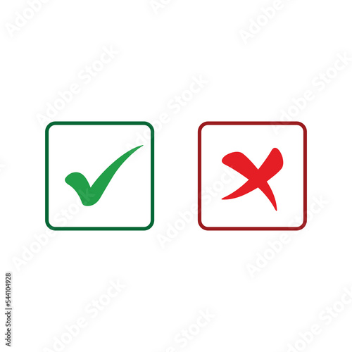 Free Download yes and no mark buttons - GFXLoad