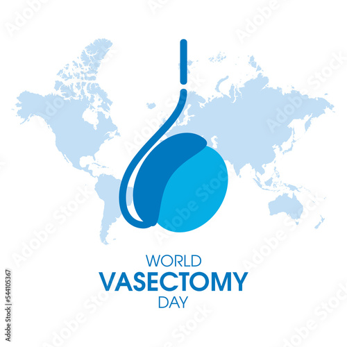 World Vasectomy Day vector. Human testicles simple graphic icon vector. Family planning design element. Important day