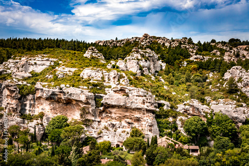 Paysage dans les Alpilles