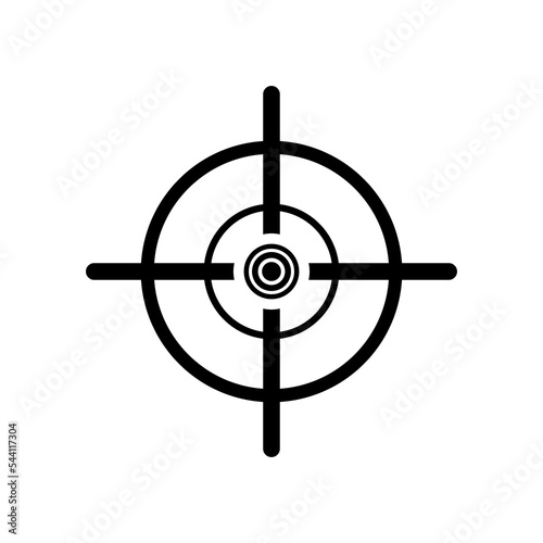 crosshairs vector illustration, perfect for mascots, logos, icons, backgrounds etc