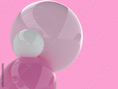 Pink Spheres