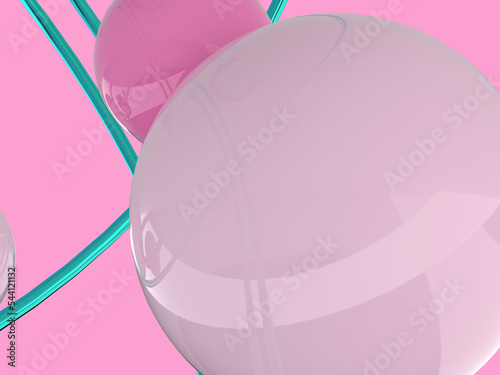 Pink Spheres