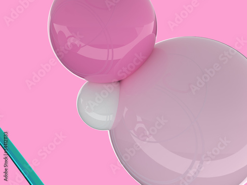 Pink Spheres