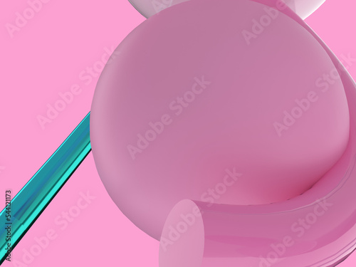 Pink Spheres