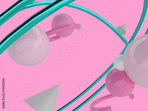 Pink Spheres
