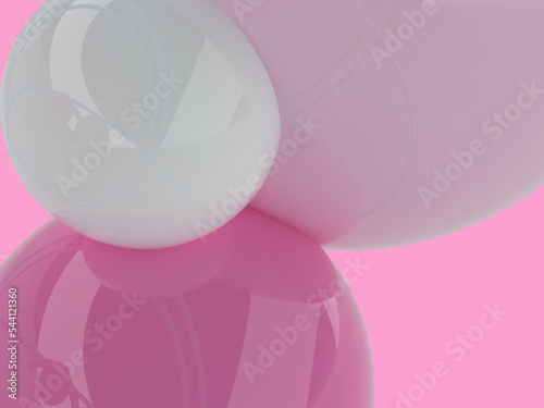 Pink Spheres