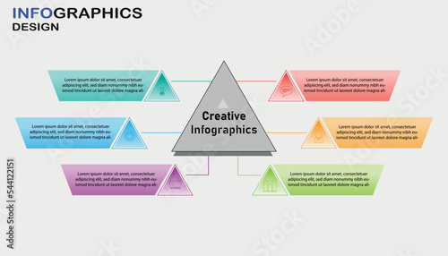 infographic design template vector eps