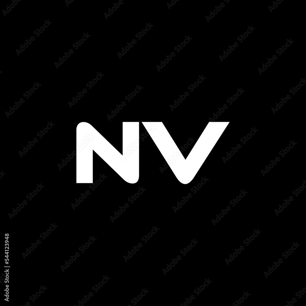 NV letter logo design with black background in illustrator, vector logo modern alphabet font overlap style. calligraphy designs for logo, Poster, Invitation, etc. NV letter logo design with black background in illustrator, vector logo modern alphabet font overlap style. calligraphy designs for logo, Poster, Invitation, etc.
