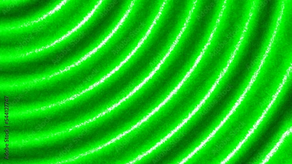 Vídeo ondas verdes. 4K