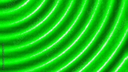 Vídeo ondas verdes. 4K