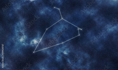 Cepheus Star Constellation, Night Sky King Cepheus photo