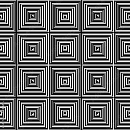 Geometric seamless pattern curved pattern