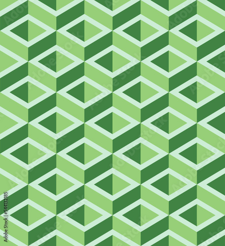 Geometric seamless pattern curved pattern